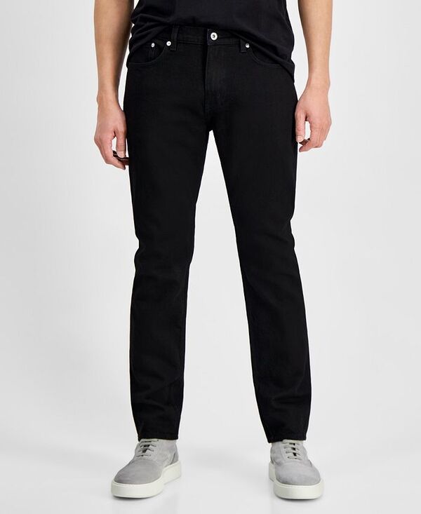 ヒューゴボス メンズ ボトムス デニムパンツ ジーンズ Hugo Boss Men Slim-Fit Jeans Black ブラック