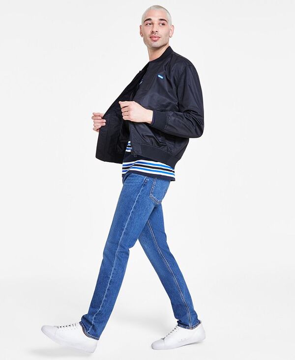 ヒューゴボス メンズ ボトムス デニムパンツ ジーンズ Hugo Boss Men Slim-Fit Jeans Navy ネイビー