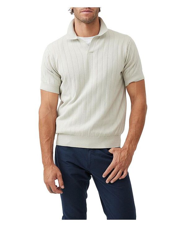 ロッドアンドグン メンズ アウター 編み物・スウェーター 編み物 Rodd \u0026 Gunn Men\u0027s Freys Crescent Knit Stone grey 薄墨色