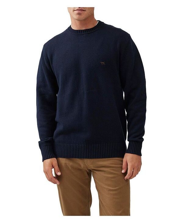 ロッドアンドグン メンズ トップス シャツ クルーネック セーター Rodd & Gunn Men's Gunn Crew Neck Sweater Sapphire navy ネイビー