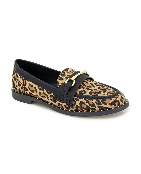 ケネスコール レディース シューズ パンプス ローファー Kenneth Cole Reaction Women's Cadila Slip On Loafers Leopard アニマル