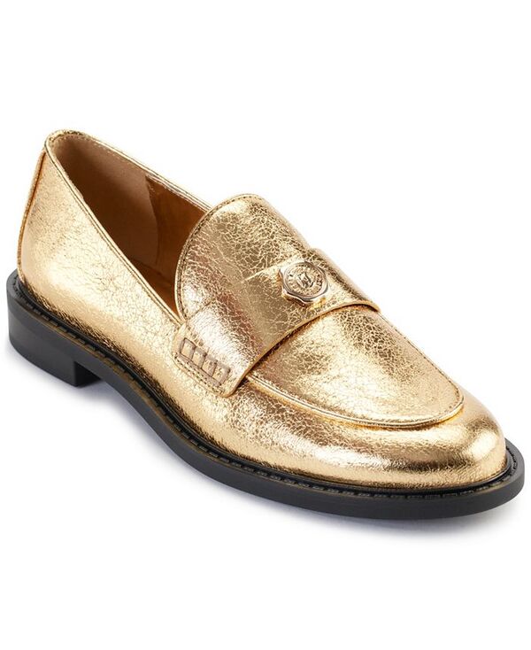 カール ラガーフェルド レディース シューズ パンプス ローファー KARL LAGERFELD PARIS Women's Rylyn Almond Toe Loafers Gold ゴールド