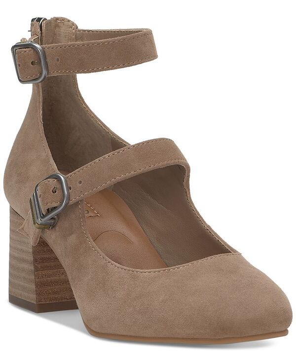 ラッキーブランド レディース シューズ パンプス ヒール Lucky Brand Women's Cemli Double-Strap Mary Jane Block-Heel Pumps Porcini Suede 25,752円