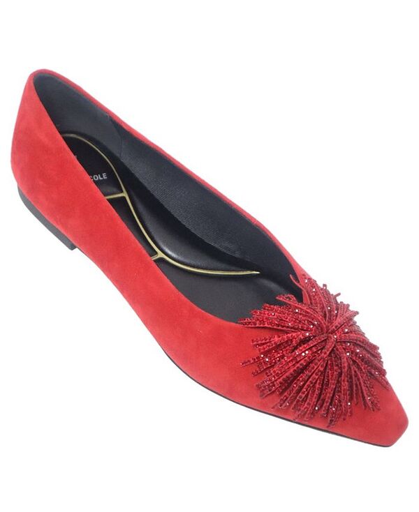 ケネスコール レディース シューズ パンプス Kenneth Cole New York Women's Natasha Slip On Flats Fuego Suede