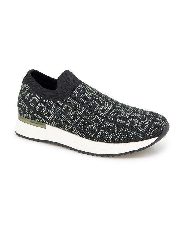 ケネスコール レディース ボトムス カジュアルパンツ スニーカー Kenneth Cole Reaction Women's Cameron Jewel Jogger Almond Toe Sneakers Black Logo ブラック｜ReVida 店 22,896円