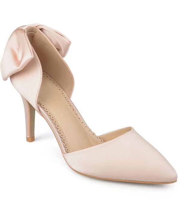 ジュルネ コレクション レディース シューズ パンプス Journee Collection Women's Tanzi Bow Stilettos Blush ブラッシュ