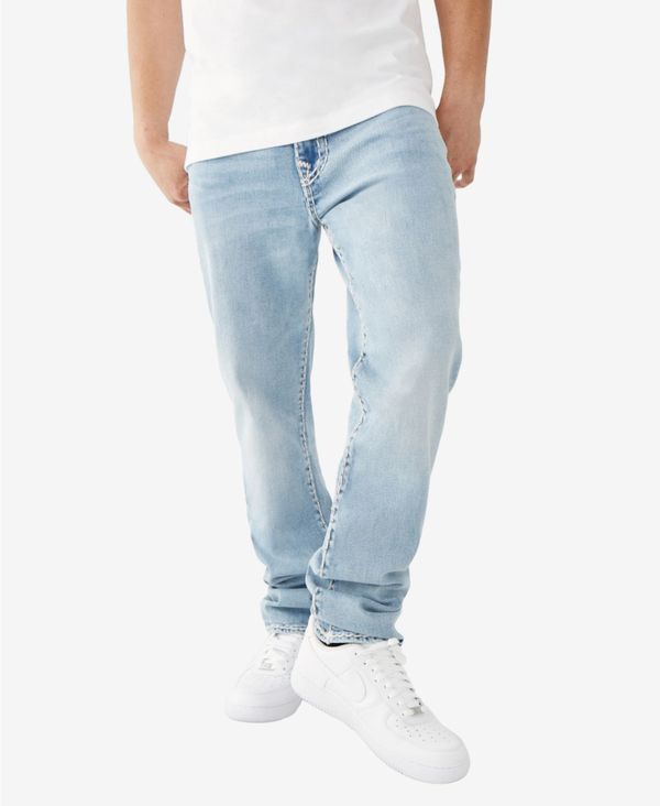 人気no 1 本体 トゥルーレリジョン メンズ デニムパンツ ボトムス Men S Rocco Skinny Fit Super T Jeans Light Blue Skies 代引不可 Cvclinic Ru