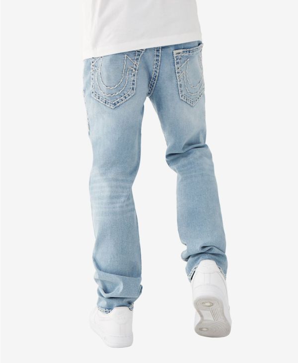 人気no 1 本体 トゥルーレリジョン メンズ デニムパンツ ボトムス Men S Rocco Skinny Fit Super T Jeans Light Blue Skies 代引不可 Cvclinic Ru