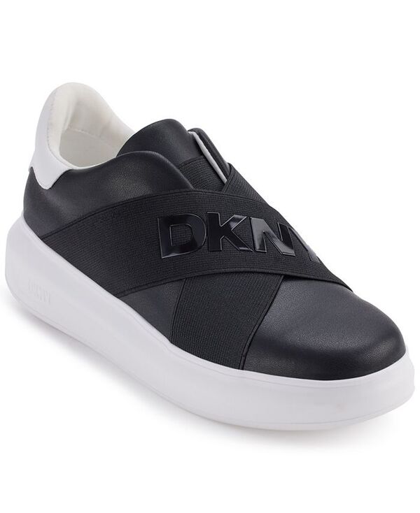 ダナ キャラン ニューヨーク レディース シューズ スニーカー DKNY Women's Jaye Slip On Sneakers Black/white ホワイト|ReVida 店