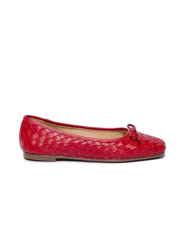 ベルナード レディース シューズ パンプス Bernardo Footwear Bernardo Gwynn Woven Ballet Flat Red レッド
