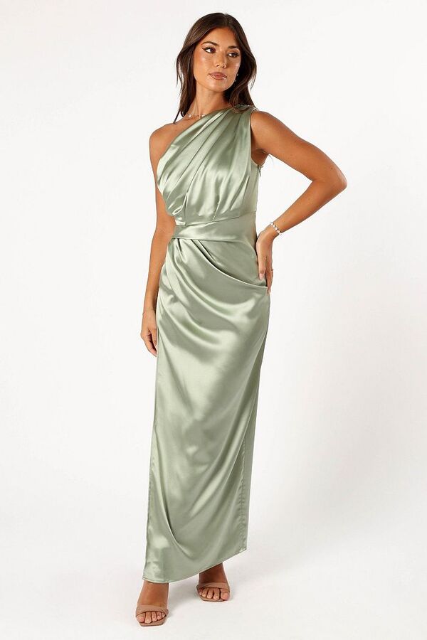 Petal and Pup レディース トップス ワンピース マキシワンピース マキシ Petal and Pup Women's Nadia One Shoulder Maxi Dress Sage セージ 17,026円