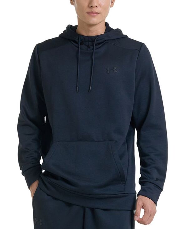 アンダーアーマー メンズ アウター パーカー・スウェット フリース パーカー Under Armour Men's Armour FleeceR Hoodie 001 Black ブラック|ReVida 店