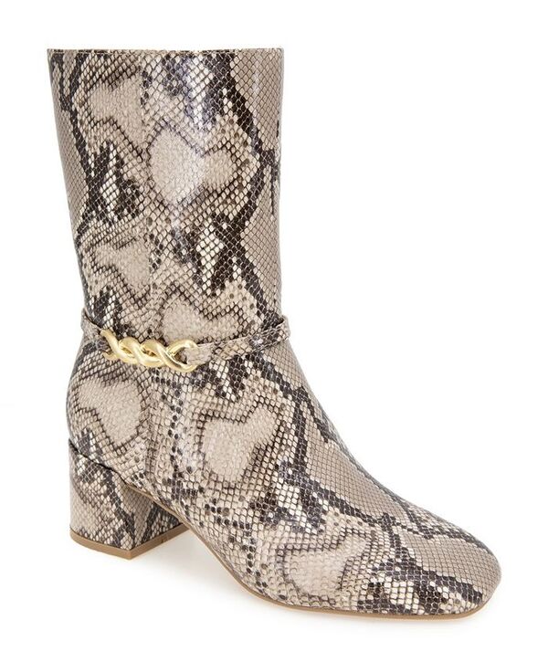 ケネスコール レディース シューズ ブーツ・レインブーツ レース Kenneth Cole Reaction Women ’ s Lacey Mid Shaft Booties Natural Snake|ReVida 店
