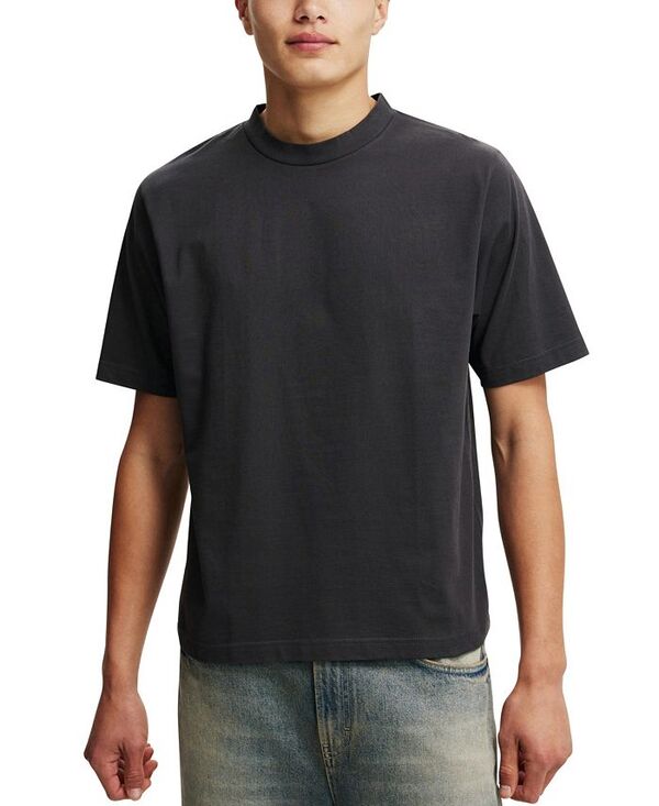 コットンオン メンズ トップス Tシャツ COTTON ON Men's Short Sleeve T-Shirt Washed Black ブラック