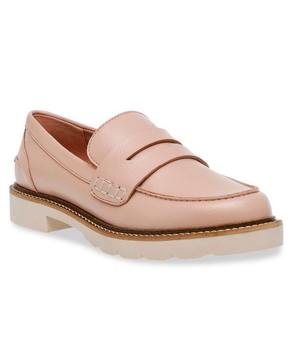 アンクライン レディース シューズ パンプス ローファー Anne Klein Annie Klein Women's Emmylou Lug Sole Slip On Loafers Blush ブラッシュ