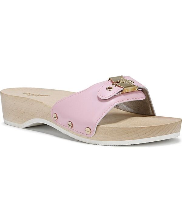 ドクター・ショール レディース シューズ サンダル Dr. Scholl's Original Collection Women's Original Slide Sandals Pink Leather ピンク