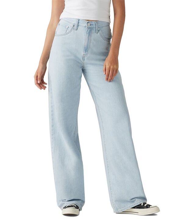 リーバイス レディース ボトムス デニムパンツ ジーンズ Levi's Women's Cinch-Waist Baggy Jeans Never Going To Change