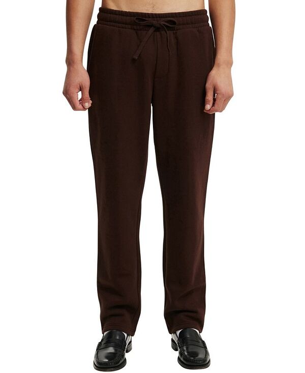 コットンオン メンズ ボトムス カジュアルパンツ トラックパンツ パンツ COTTON ON Men's Relaxed Track Pants Dark Oak