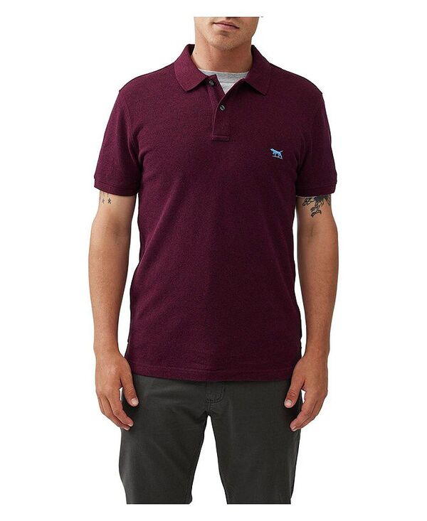 ロッドアンドグン メンズ アウター パーカー・スウェット ポロシャツ Rodd & Gunn Men's The Gunn Sports Fit Short Sleeve Polo Garnet red レッド
