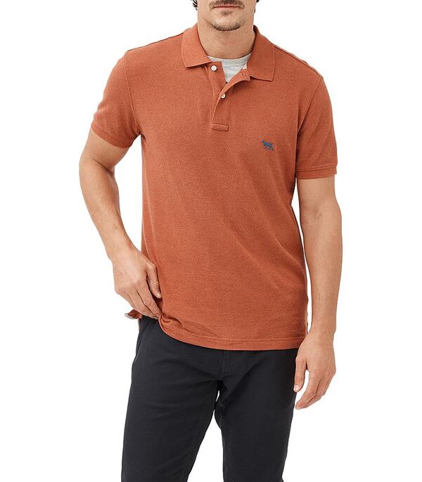 ロッドアンドグン メンズ アウター パーカー・スウェット ポロシャツ Rodd & Gunn Men's The Gunn Sports Fit Short Sleeve Polo Terracotta brown テラコッタ