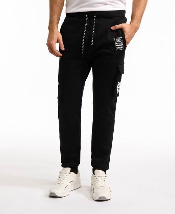 エコー メンズ ボトムス カジュアルパンツ Ecko Unltd Men's Restless Jogger Black ブラック