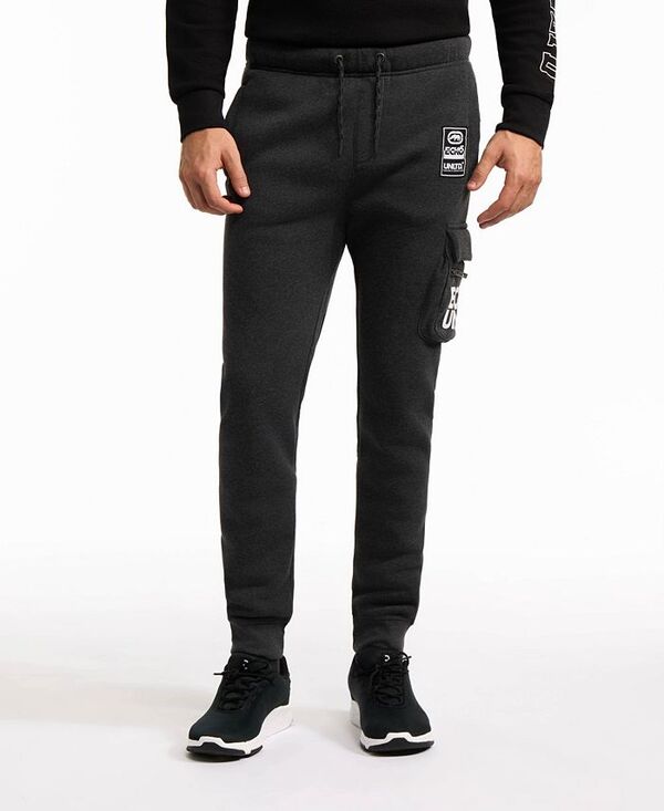 エコー メンズ ボトムス カジュアルパンツ Ecko Unltd Men's Restless Jogger Charcoal Heather チャコール