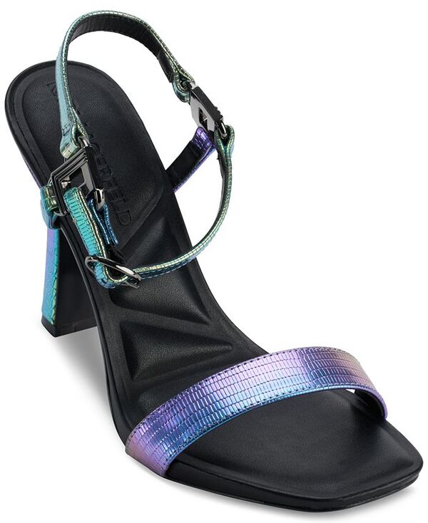 カール ラガーフェルド レディース シューズ サンダル ヒール KARL LAGERFELD PARIS Women's Cybil High-Heel Sandals Multi マルチカラー 27,594円