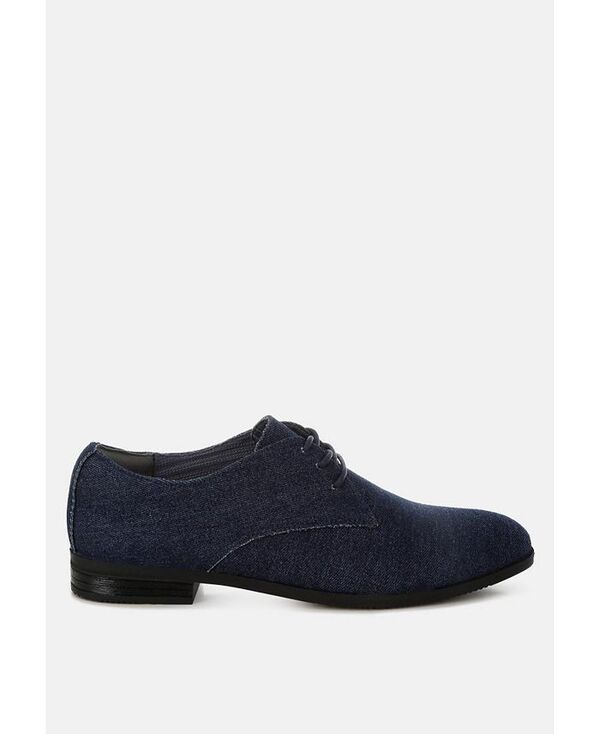 ロンドンラグ レディース シューズ パンプス オックスフォード ジーンズ London Rag Zapier Denim Oxford Shoes Navy 米国海軍 靴-パンプス