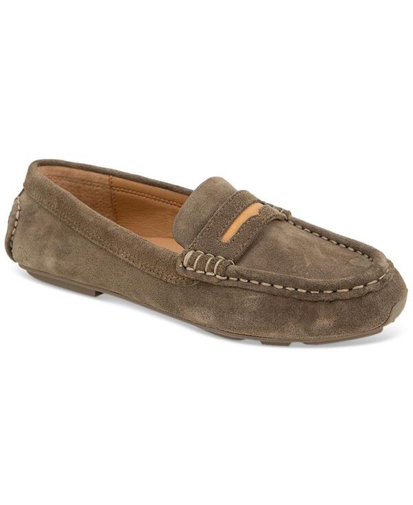 ジェントルソウルズ レディース シューズ パンプス ローファー Gentle Souls Women's Madison Loafer Flats Shitake Suede|ReVida 店
