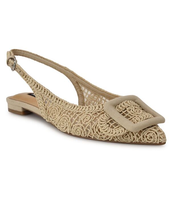 ナインウェスト レディース シューズ パンプス Nine West Women's Jasser Slip On Dress Mules Light Natural