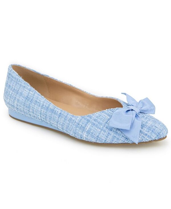 ケネスコール レディース シューズ パンプス Kenneth Cole Reaction Women's Lily Bow Pumps Pastel Blue Fabric ブルー