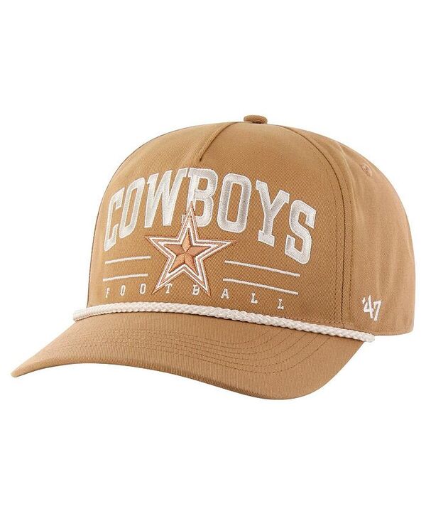 47 ブランド メンズ アクセサリー 帽子 '47 Brand Men's Tan Dallas Cowboys Roscoe Rope Hitch Adjustable Hat Tan タン｜ReVida 店