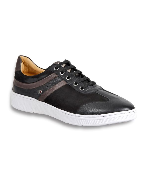 代引不可 楽天市場 サンドロ モスコローニ メンズ スニーカー シューズ Men S Suede Sneaker Black Revida 楽天市場店 柔らかい Www Lexusoman Com