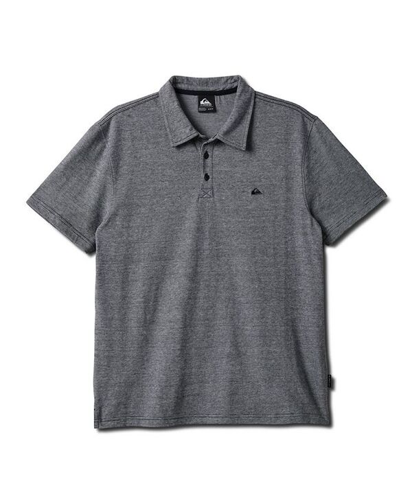 クイックシルバー メンズ トップス ポロシャツ Quiksilver Men's Sunset Cruise Polo Shirt Black ブラック|ReVida 店