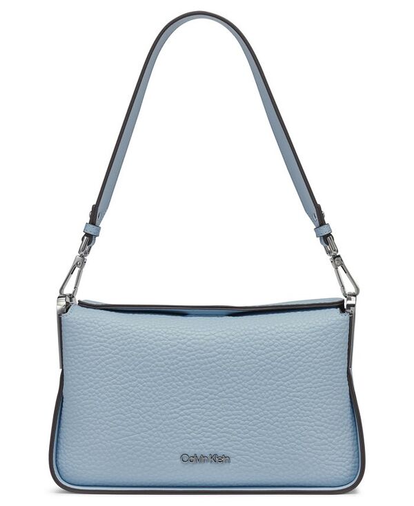 カルバンクライン レディース バッグ ショルダーバッグ Calvin Klein Fay Demi Shoulder with Magnetic Top Closure Dusty Blue ブルー