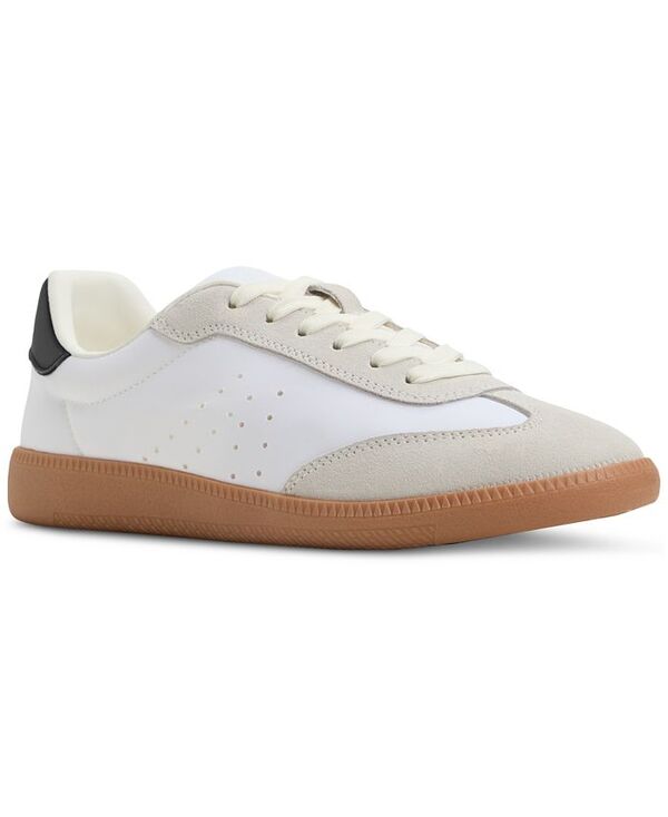アルド レディース ボトムス カジュアルパンツ スニーカー レース ALDO Women's Clubstyle Lace-Up Jogger Sneakers White/black Woven ホワイト