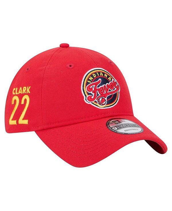 ニューエラ メンズ アクセサリー 帽子 New Era Men's Caitlin Clark Red Indiana Fever Name Number Sidepatch 9TWENTY Adjustable Hat Red レッド｜ReVida 店