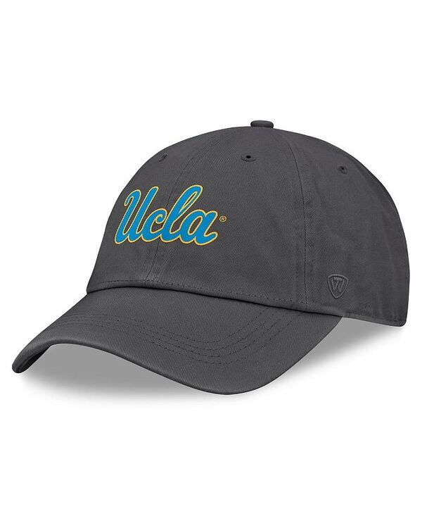 トップオブザワールド メンズ アクセサリー 帽子 ロゴ Top of the World Men's Heather Charcoal UCLA Bruins Team Logo Washed Adjustable Hat Heather Charcoal チャコール