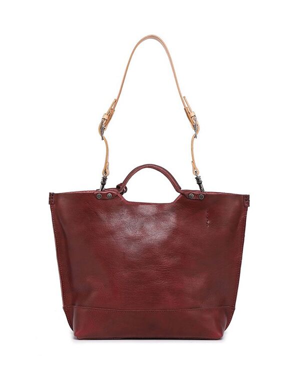 オールドトレンド レディース バッグ トートバッグ レザー OLD TREND Women's Genuine Leather Gypsy Soul Tote Bag Burgundy バーガンディ