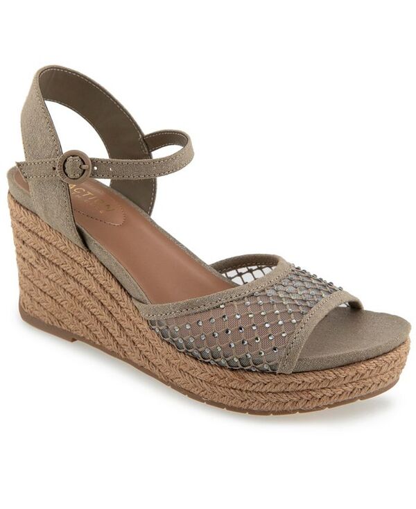 ケネスコール レディース シューズ サンダル Kenneth Cole Reaction Women's Caegan Wedge Sandals Oak｜ReVida 店