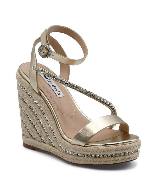 チャールズ・デイビッド レディース シューズ サンダル Charles David Womens Chiara Light gold ゴールド