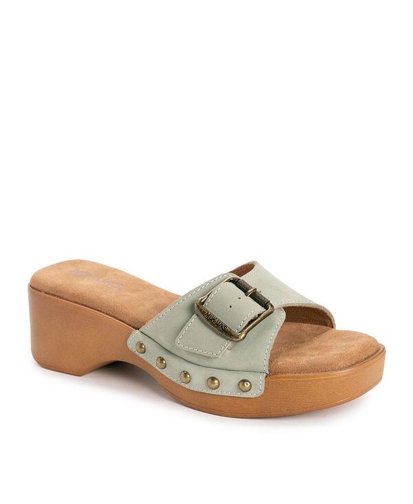 ムクルクス レディース シューズ サンダル MUK LUKS Women's Cora Sandal Sage nubuck セージ