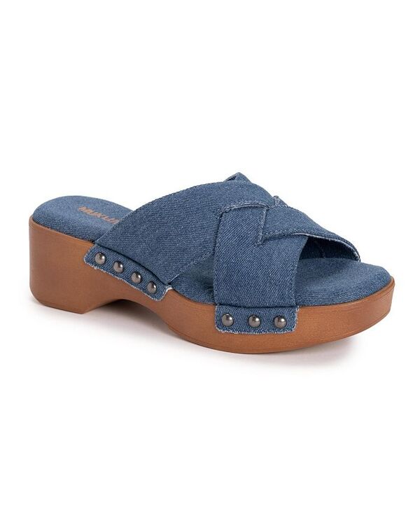 ムクルクス レディース シューズ サンダル MUK LUKS Women's Cadence Sandal Denim デニム