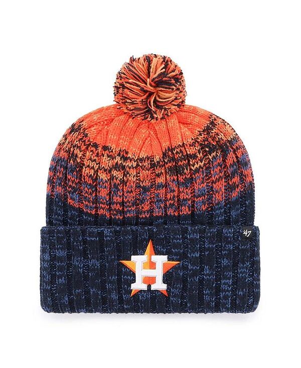 47 ブランド メンズ アクセサリー 帽子 ニット '47 Brand Men's Navy Houston Astros Cascade Cuffed Knit Hat with Pom Navy ネイビー
