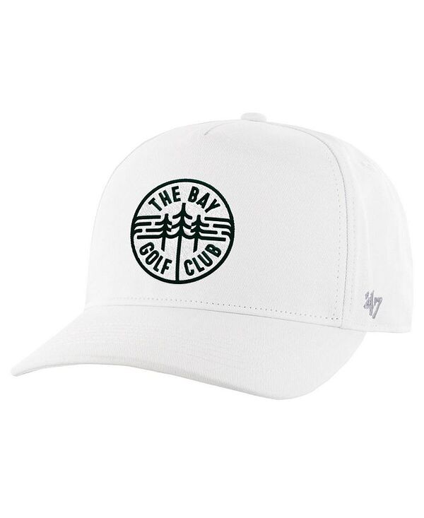 47 ブランド メンズ アクセサリー 帽子 '47 Brand Men's White TGL The Bay Golf Club Hitch Adjustable Hat White ホワイト