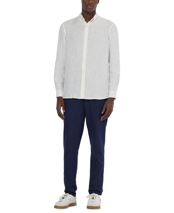 スコッチアンドソーダ メンズ トップス シャツ リネン SCOTCH & SODA Men's Long Sleeve Linen Shirt Off White オフホワイト
