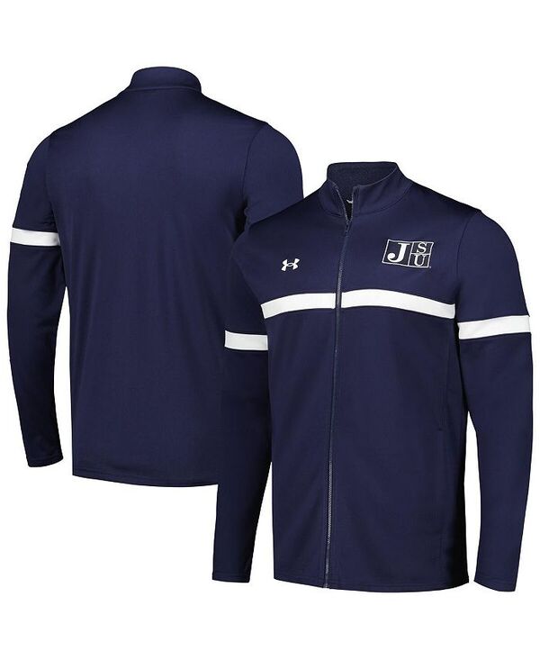アンダーアーマー メンズ アウター ジャケット・ブルゾン ジャケット Men's Under Armour Navy Jackson State Tigers 2023 Assist Warm Up Full-Zip Jacket Navy ネイビー