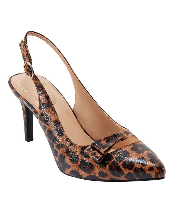 バンドリーノ レディース シューズ パンプス ヒール Bandolino Women's Gelli Bow Detail Slim Heel Dress Pumps Leopard アニマル 19,511円
