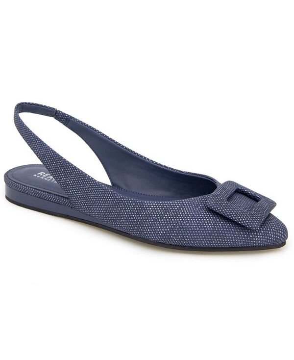 ケネスコール レディース シューズ パンプス Kenneth Cole Reaction Womens's Linton Buckle Wedge Flats Denim Weave デニム