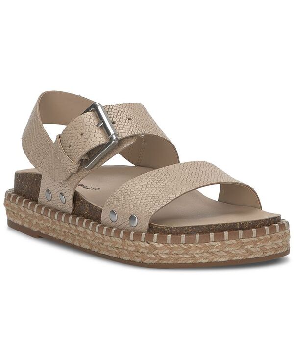 ラッキーブランド レディース シューズ サンダル Lucky Brand Women's Umora Espadrille Flatform Sandals Smoke Grey Snake Leather グレー
